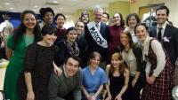 students at the graduate school for arts and science
